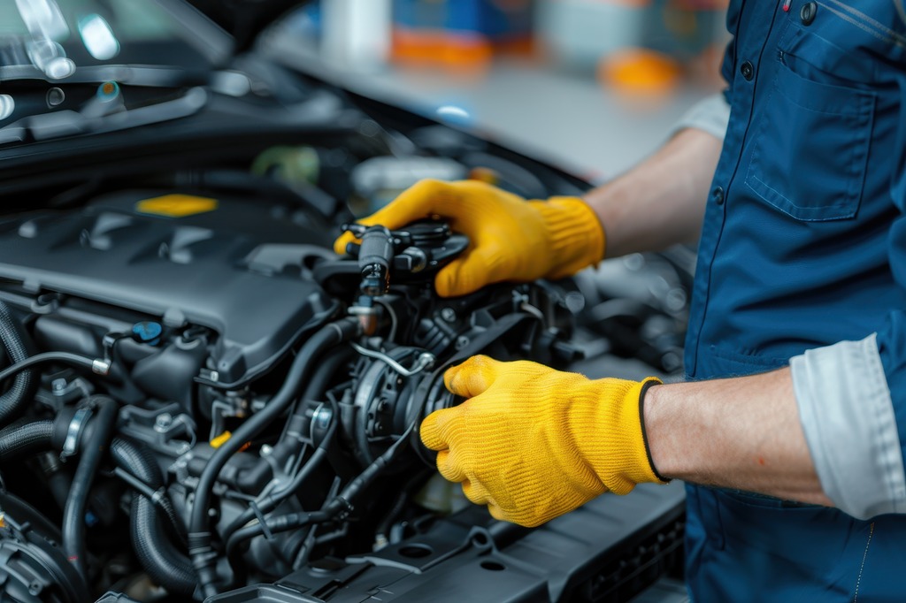 Maintaining and repairing an engine
